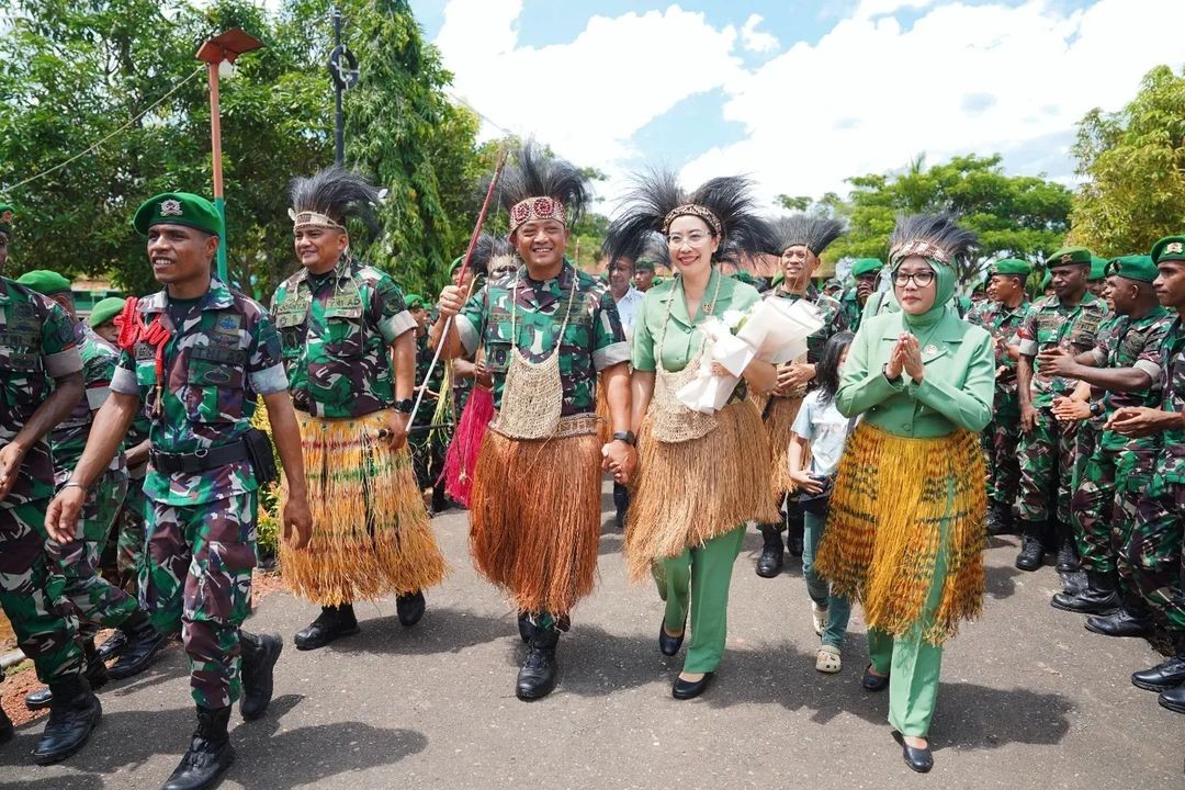 Kunjungan Kerja ke Batalyon Infanteri 757/Ghupta Vira